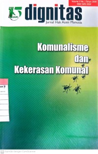 Image of Dignitas ; Komunalisme dan Kekerasan Komunal
